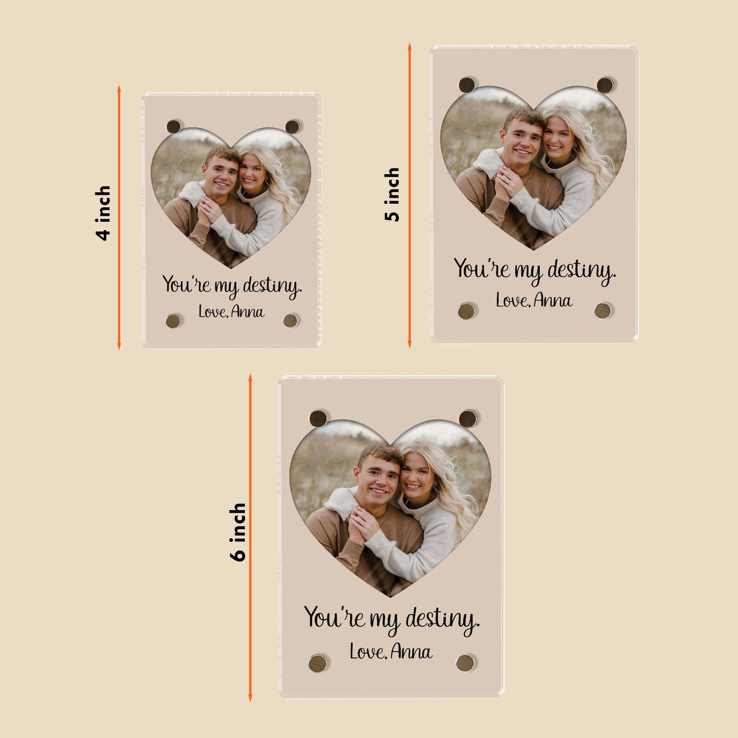 Personalized Sun Visor Photo Clip, Custom Picture Car Visor Clip, Drive Safe Gift, Anniversary Gift for Boyfriend